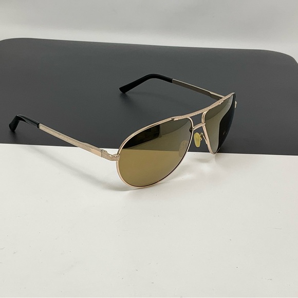 Marc New York Accessories - Marc New York aviator polarized gold brown sunglass